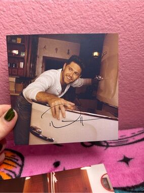 SIGNED niall horan dinner party cd